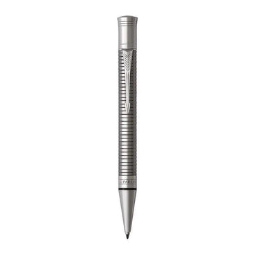 Parker Duofold Prestige Ruthenium Chiselled CT Pen The Stationers